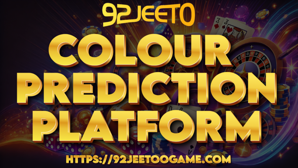 Players enjoying the 92Jeeto Color Prediction game, selecting colors and placing bets